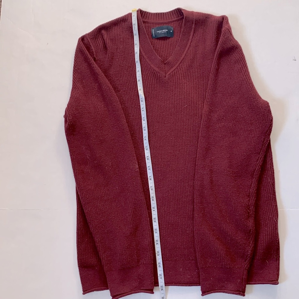 Lucky Brand Men's Cloud Soft V-Neck Sweater Size … - image 6